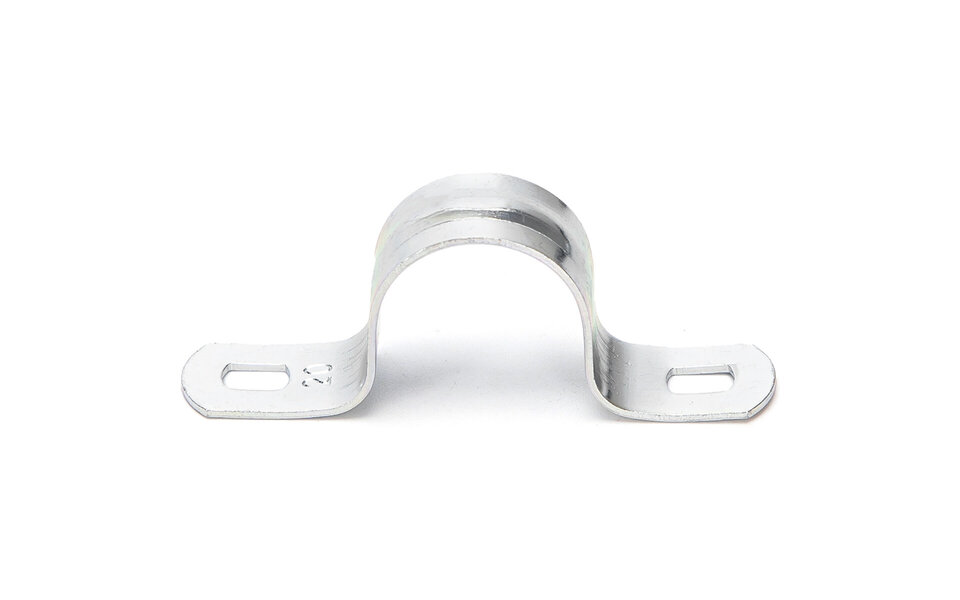 HLW LED Set of 10 Galvanized Saddles 20 mm - Durable & Rust-resistant LED accessories