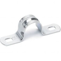 Zadel Verzinkt Metaal 16 mm - Set van 10 | LED toebehoren Zadel Verzinkt Metaal 16 mm - Set van 10 | LED toebehoren