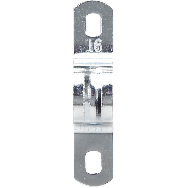 HLW LED Saddle Clamps 16 mm Galvanized Metal - Set of 10 pieces for LED accessories