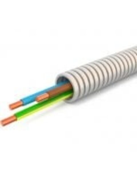 HLW LED Flexibele 20mm Buis met 0.8mm Trekdraad - 100m Halogeenvrij LED Toebehoren