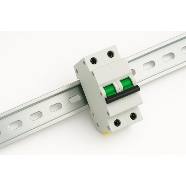 Velvalux DIN-Rail 35/7.5 mm Velvalux Panoboxpro 1m perforated steel - LED accessories