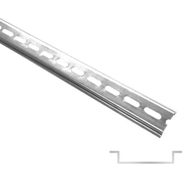 Velvalux DIN-Rail 35/7.5 mm Velvalux Panoboxpro 1m perforated steel - LED accessories
