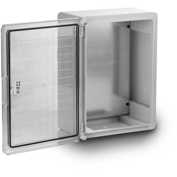 Velvalux Empty Group Cabinet Velvalux Panoboxpro 280x210x130mm with transparent cover and LED accessories