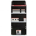 ABB Hafonorm distribution board 9 groups, 3 earth leakage circuit breakers + LED accessories