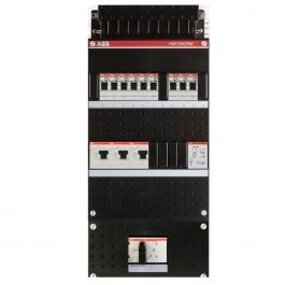 ABB Hafonorm 3-phase distribution box with LED accessories