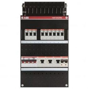 ABB Hafonorm 3-phase distribution box with LED accessories – Safe & Efficient