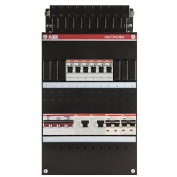 ABB ABB Hafonorm 3-phase 40A 4P distribution box with LED accessories for safe installation