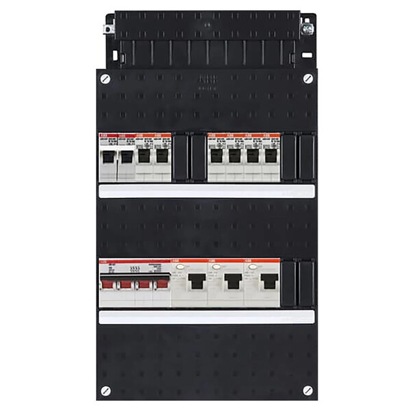 ABB ABB Hafonorm 3-phase distribution box - 6 groups, 3x 30mA + LED accessories