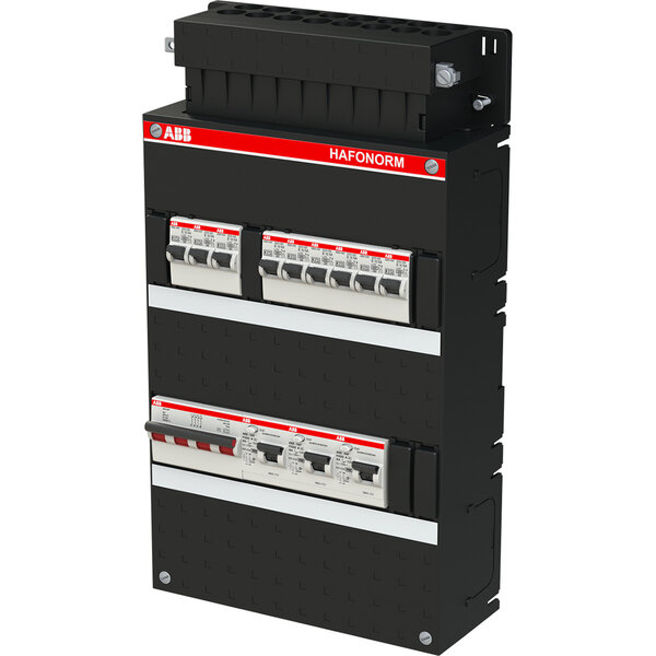 ABB ABB Hafonorm 3F 9x16A distribution box with 3 earth leakage circuit breakers - Perfect LED accessories