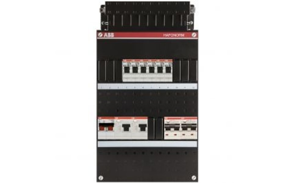 ABB ABB Groepenkast Hafonorm 1-fase 40A 2P met LED toebehoren – Veilig en compact