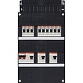 ABB Groepenkast Hafonorm 1-fase - 9 groepen, 3x 30mA aardlekschakelaars, ideaal voor LED toebehoren ABB Groepenkast Hafonorm 1-fase - 9 groepen, 3x 30mA aardlekschakelaars, ideaal voor LED toebehoren