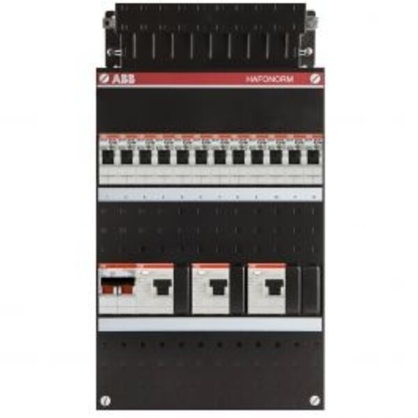 ABB ABB Hafonorm distribution box 12x groups + 3x 30mA earth leakage | Reliable LED accessories
