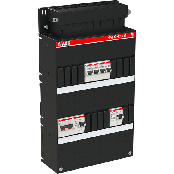 ABB ABB Groepenkast Hafonorm 1-fase - 4x groepen, 2x 30mA + HS | LED toebehoren