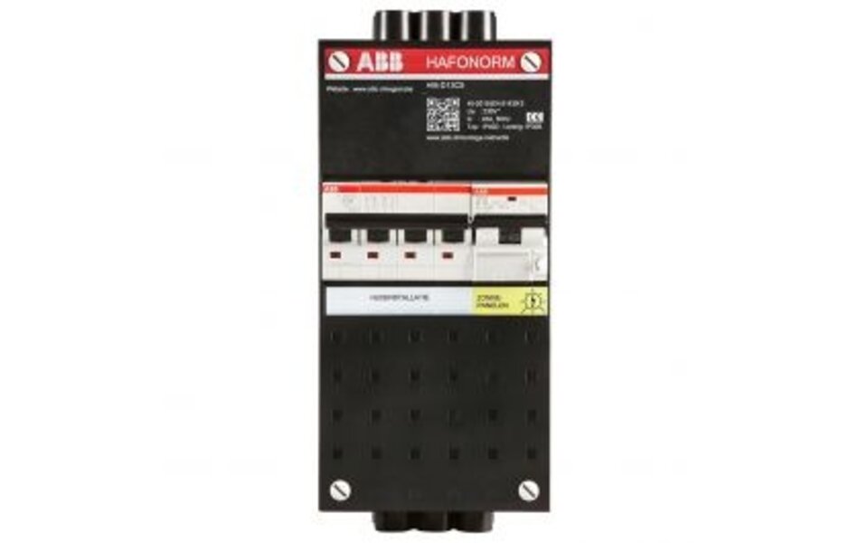 ABB ABB Groepenkast Hafonorm - Installatiekast PV 16A 1-fase & LED toebehoren