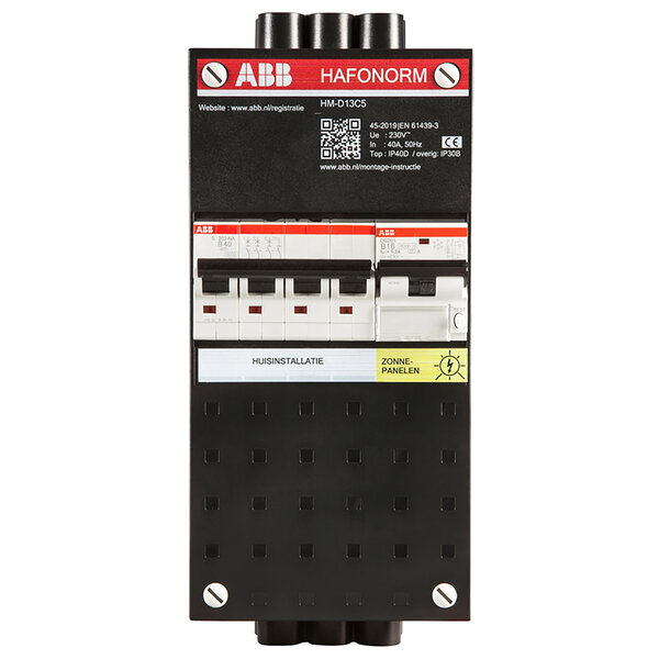ABB ABB Hafonorm distribution box - PV 16A 1-phase installation box & LED accessories