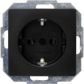 KOPP Paris HK05 Wall Socket - Matte Black - LED accessories