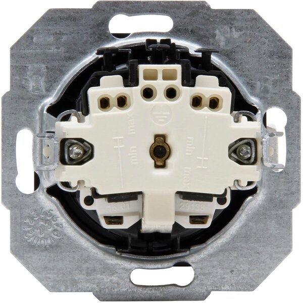 KOPP KOPP Athenis HK07 Wall Socket Matte Black - Single, Grounded & Child Safety - LED accessories