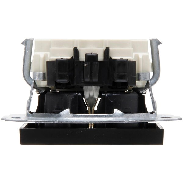 KOPP KOPP Athenis HK07 Wall Socket Matte Black - Single, Grounded & Child Safety - LED accessories