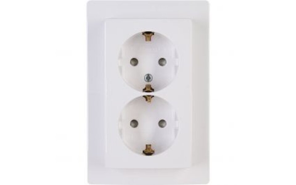 KOPP KOPP Paris HK05 - Flush-mounted Double Socket with Child Safety & LED accessories KOPP KOPP Paris HK05 - Flush-mounted Double Socket with Child Safety & LED accessories