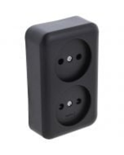 KOPP KOPP Paris HK05 - Inbouw Dubbel Stopcontact met Kinderbeveiliging & LED toebehoren