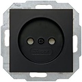 KOPP Athenis HK07 Built-in Wall Socket 1-way Matte Black with Child Safety - LED accessories KOPP Athenis HK07 Built-in Wall Socket 1-way Matte Black with Child Safety - LED accessories