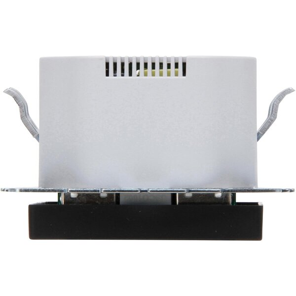 KOPP KOPP Wandcontactdoos Athenis HK07 Mat Zwart | 1-voudig Stopcontact & 2 USB - LED Toebehoren