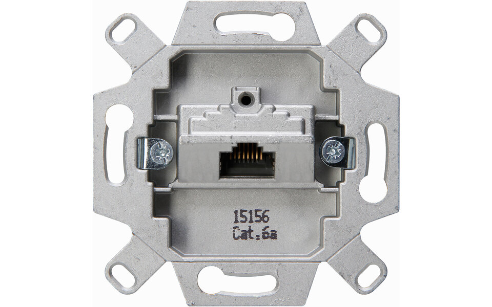 KOPP KOPP UTP RJ45 Wandcontactdoos CAT6 - Inbouw, 1x8P Afgeschermd - LED toebehoren