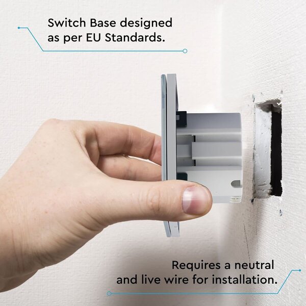 HLW LED Viron Wimo Smart WiFi Wall Socket 1-way Grounded with LED Accessories