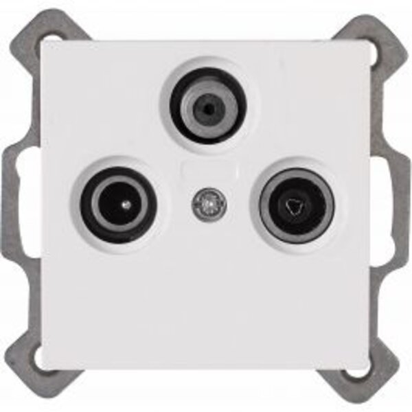 KOPP KOPP Athenis HK07 Inbouw Coax Wandcontactdoos – TV, Radio, Satelliet & LED Toebehoren