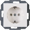 KOPP Athenis HK07 Wall Socket - Single Socket with Child Safety and Grounding - LED accessories KOPP Athenis HK07 Wall Socket - Single Socket with Child Safety and Grounding - LED accessories