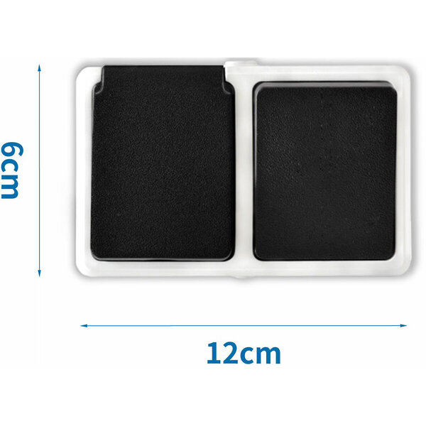 HLW LED Gray Changeover Switch and Single Socket - Safe LED Accessories