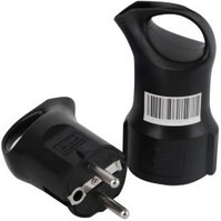 Plug Set 3680W LED Accessories - Schuko Plug with Child Safety