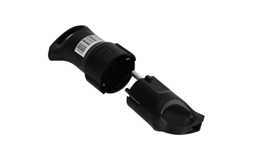 HLW LED Plug Set 3680W LED Accessories - Schuko & Counter Plug with Grounding and Child Safety