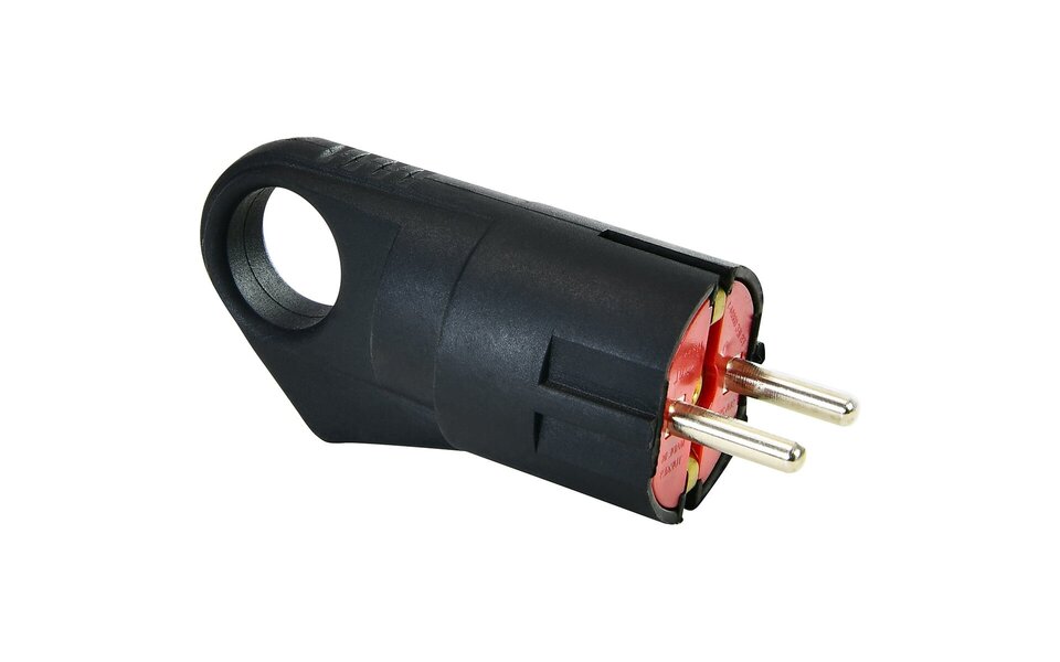 HLW LED Velis Schuko Stekker - Spatwaterdicht IP44, 16A, Handvat & Randaarde - LED Toebehoren