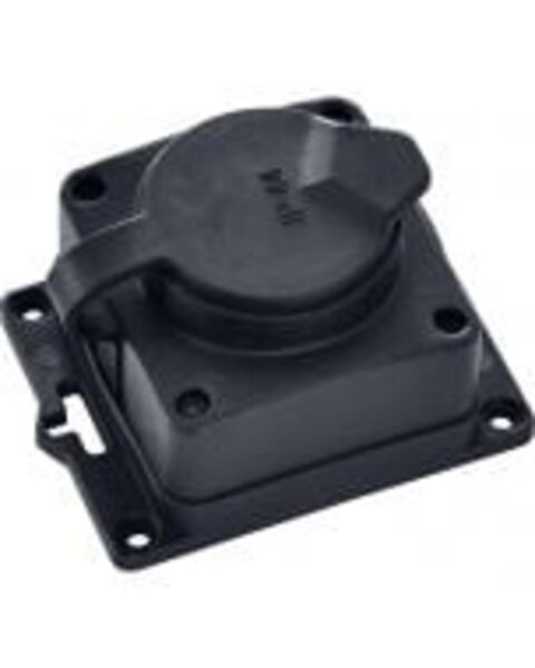 HLW LED Velis Schuko Stekker - Spatwaterdicht IP44, 16A, Handvat & Randaarde - LED Toebehoren