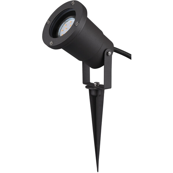 HLW LED Spotlight with Plug - Trion Ubani GU10 Fitting - LED Accessories Anthracite