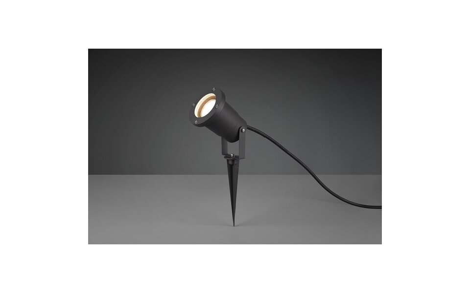 HLW LED Spotlight with Plug - Trion Ubani GU10 Fitting - LED Accessories Anthracite