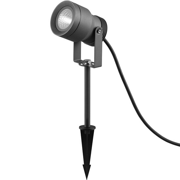 HLW LED Trion Bera 11W LED Spike Light - Warm White 3000K, Waterproof IP65, Anthracite Aluminum