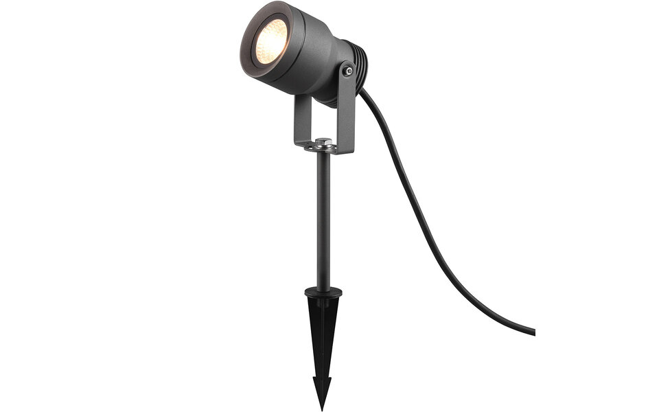 HLW LED Trion Bera 11W LED Spike Light - Warm White 3000K, Waterproof IP65, Anthracite Aluminum