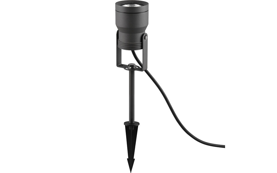 HLW LED Trion Bera 11W LED Spike Light - Warm White 3000K, Waterproof IP65, Anthracite Aluminum