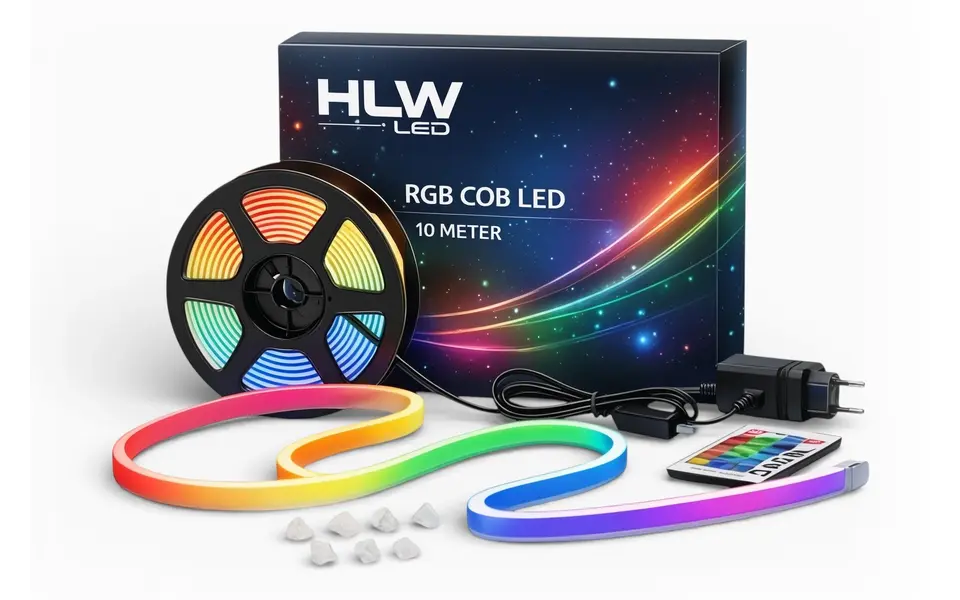 HLW LED LED strip RGB Muziek Sync - Waterdicht IP65, 12V Veilig HLW LED LED strip RGB Muziek Sync - Waterdicht IP65, 12V Veilig