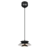 Trio Lighting Trio AMARILA hanglamp | 1x E27 max 40W | zwart | Ø 25 cm | IP20 | 150 cm