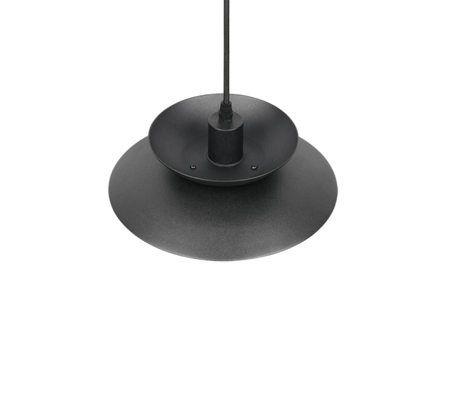 Trio Lighting Trio AMARILA hanglamp | 1x E27 max 40W | zwart | Ø 25 cm | IP20 | 150 cm