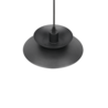 Trio Lighting Trio AMARILA hanglamp | 1x E27 max 40W | zwart | Ø 25 cm | IP20 | 150 cm