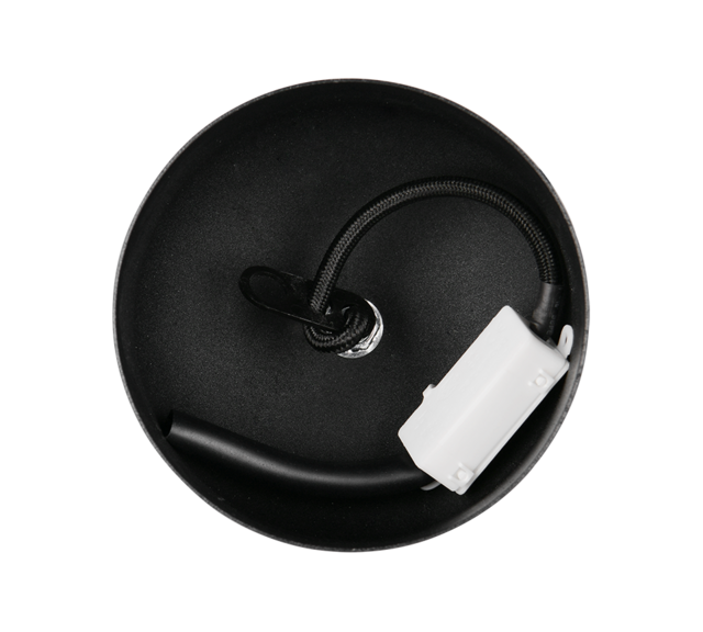 Trio Lighting Trio AMARILA hanglamp | 1x E27 max 40W | zwart | Ø 25 cm | IP20 | 150 cm