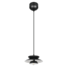 Trio Lighting Trio AMARILA hanglamp | 1x E27 max 40W | zwart | Ø 25 cm | IP20 | 150 cm