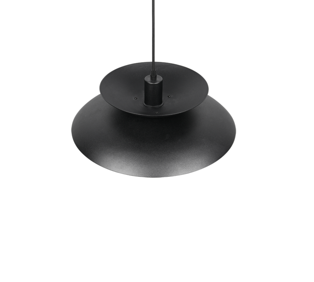 Trio Lighting Trio AMARILA hanglamp | 1x E27 max 40W | zwart | Ø 40 cm | IP20 | 150 cm