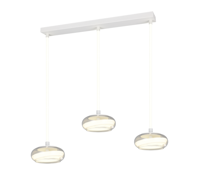 Trio Lighting Trio TARSIA buitenlamp | 3x LED 35W 5000Lm 4000K | chroom | 150 cm