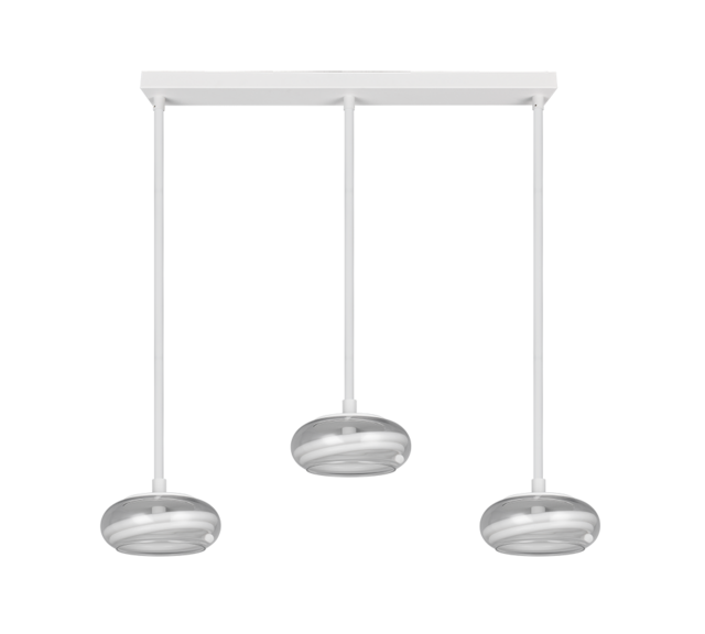 Trio Lighting Trio TARSIA buitenlamp | 3x LED 35W 5000Lm 4000K | chroom | 150 cm