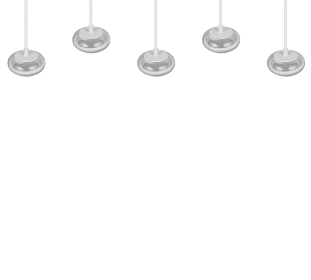 Trio Lighting Trio TARSIA buitenlamp | 5x LED 50W 7000Lm 4000K | chroom | 150 cm